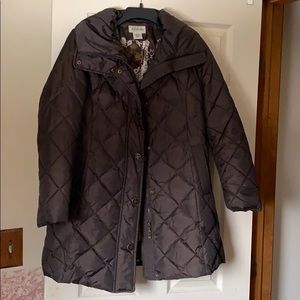 St. John’s Bay brown puffer jacket